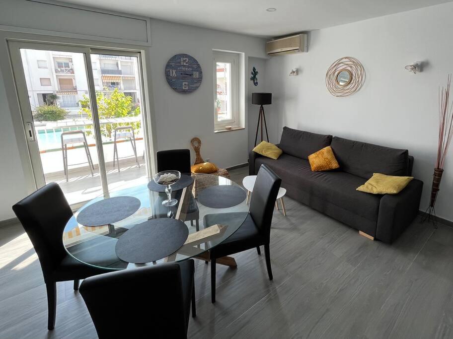 Le Canola Empuriabrava Port - 45M2 - Vue Piscine - Plage Centrale 500M- Parking Prive Gratuit מראה חיצוני תמונה